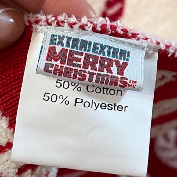 🎄 CHRISTMAS CANDY CANE THROW BLANKET - Picture 7 of 7